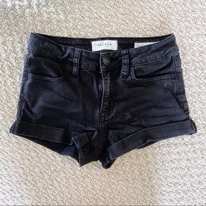 PACSUN Black Shorts (Super Stretch Shortie)